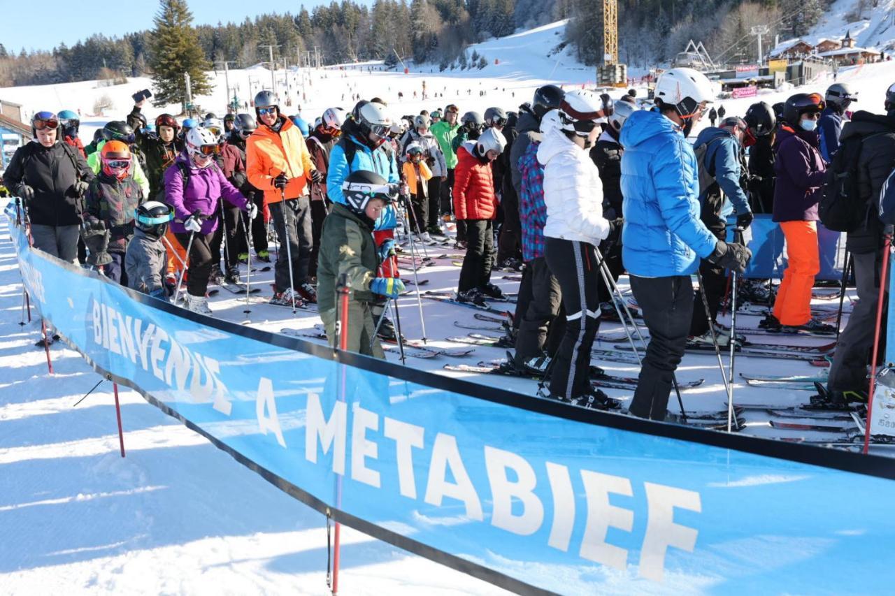 VIP Place Family Alti1000 Télésiège Métabief Avec jardin privé à 50 M des pistes Esterno foto
