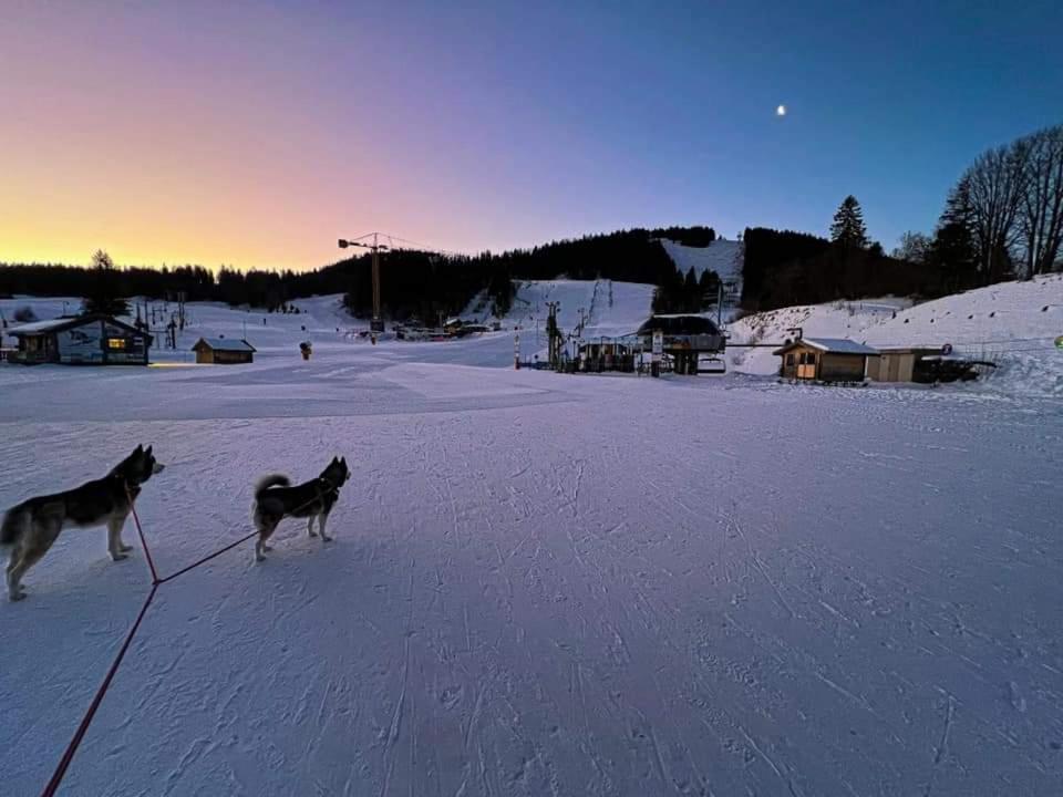 VIP Place Family Alti1000 Télésiège Métabief Avec jardin privé à 50 M des pistes Esterno foto
